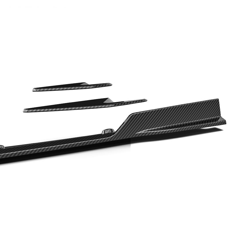 Prepreg Dry Carbon Fiber Side Skirt Extensions for Maserati MC20