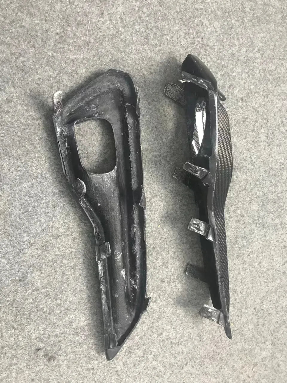 Carbon Fiber Fog Lamp Cover - Infiniti Q60 Sport