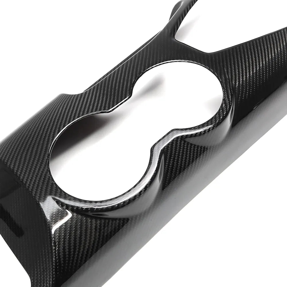 Prepreg Carbon Fiber Center Console Pane Trim cover - Ford Mustang S650 GT V8 Dark Horse EcoBoost 2024+