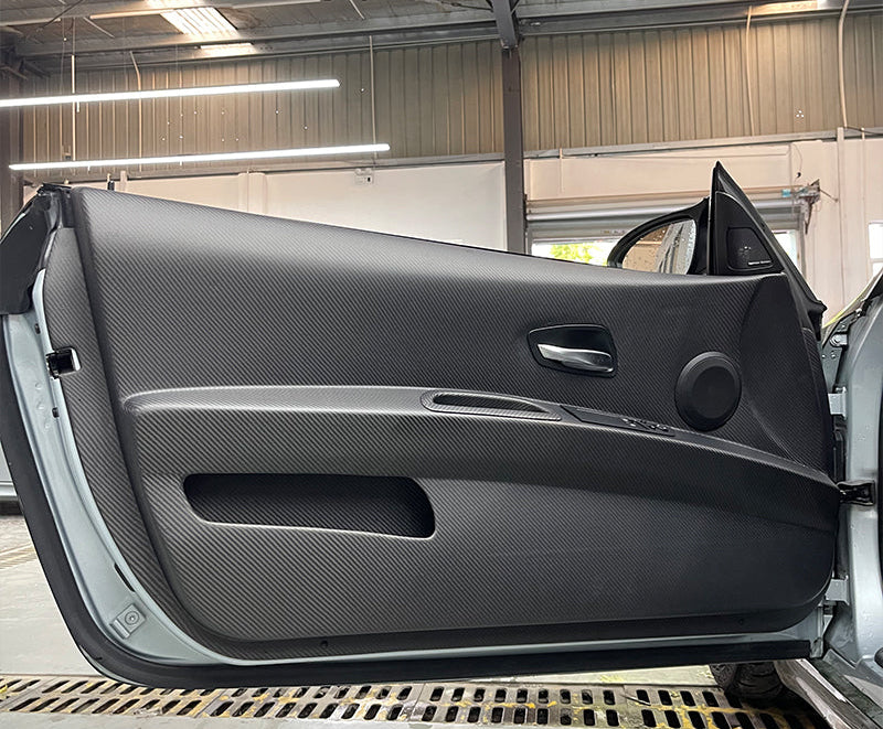 OEM-Style Carbon Fiber Door Inner Panel Upgrade - 2007-2013 BMW 3 Series 328i/335i Coupe/Convertible E92/E93 M3