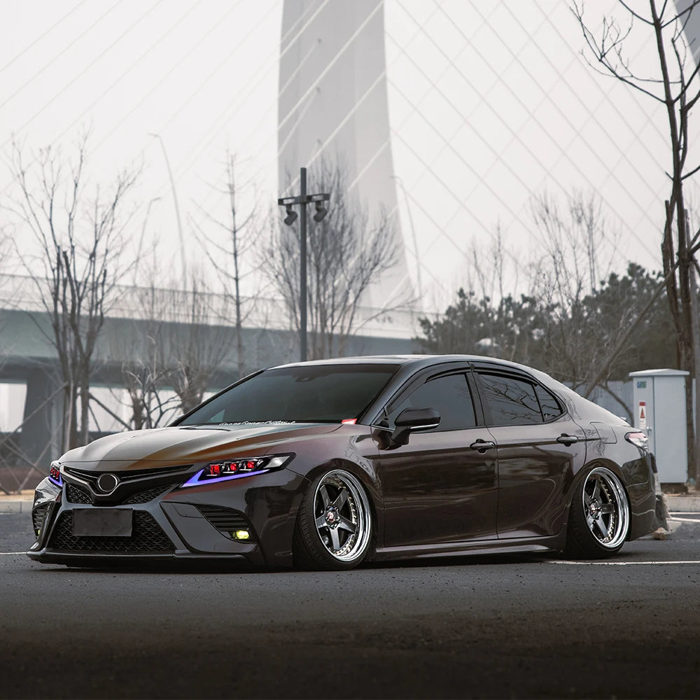LED RGB Front Headlight Set V2 - Toyota Camry 2018-2024 LE SE XLE XSE TRD Sedan