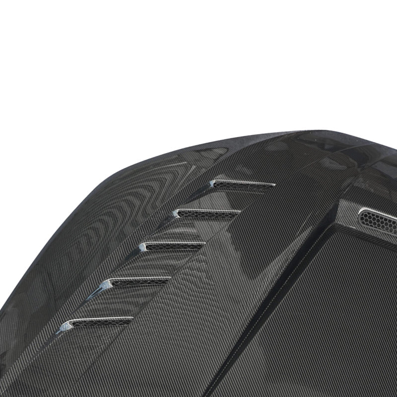 Carbon Fiber Vented Front Engine hood V2  - Audi A5 S5 RS5 B9