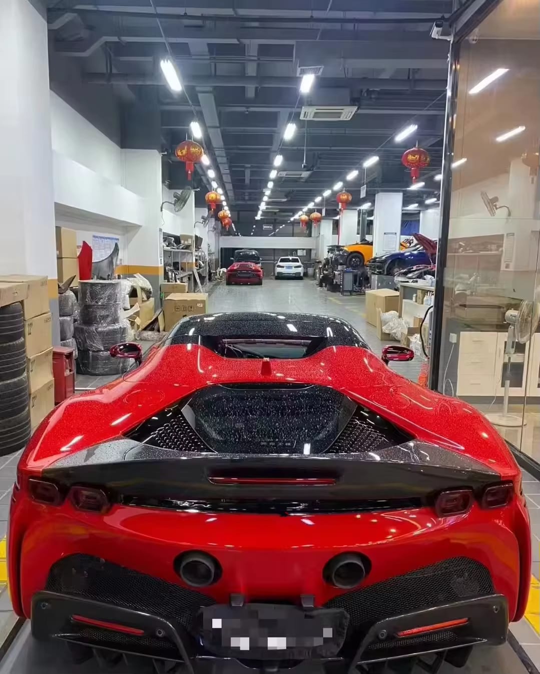 Prepreg Carbon Fiber OEM Style Aero BodyKit - Ferrari Sf90