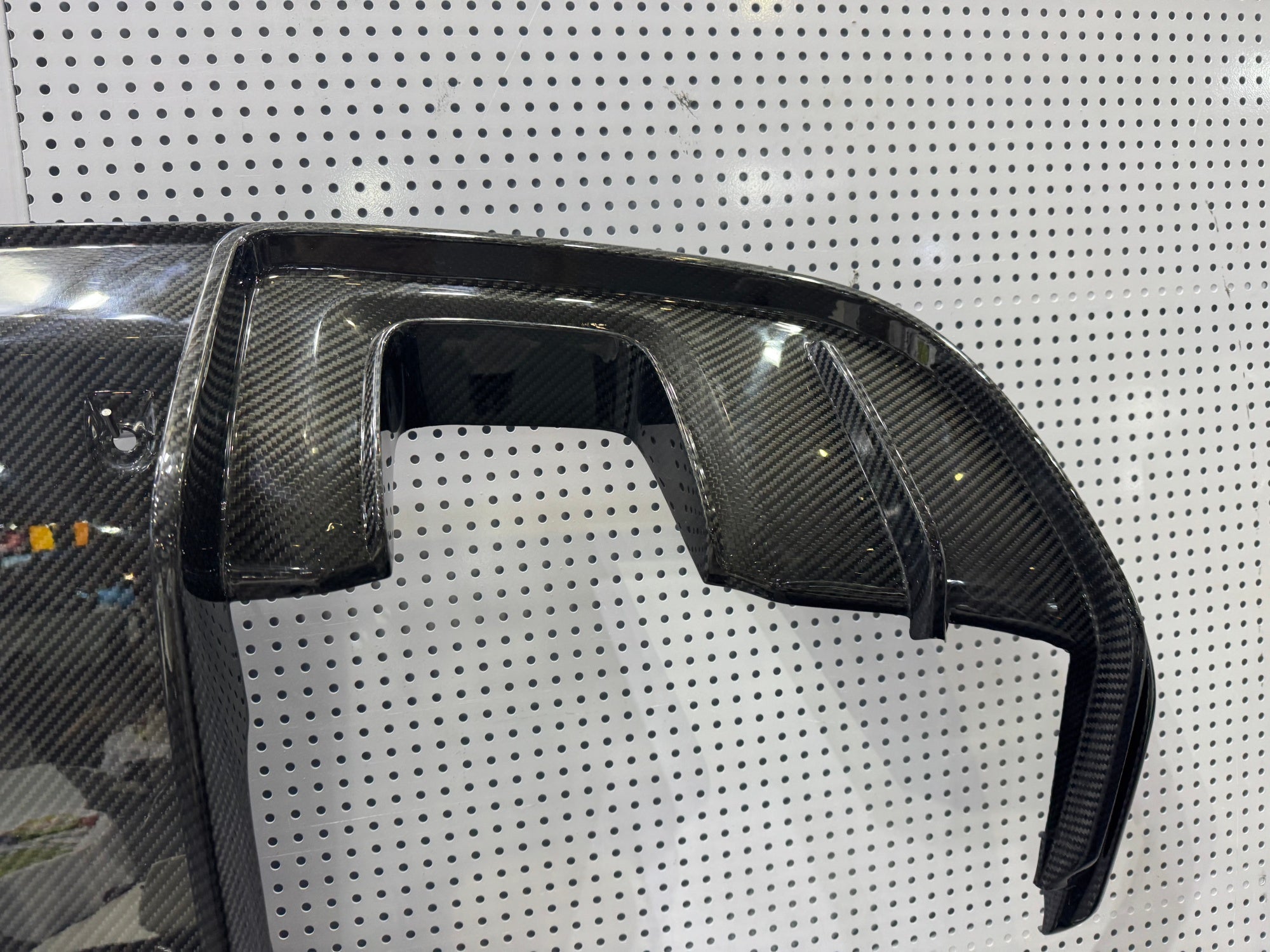 Prepreg dry Carbon Fiber Rear Diffuser - Porsche 718 Boxter Cayman GT4