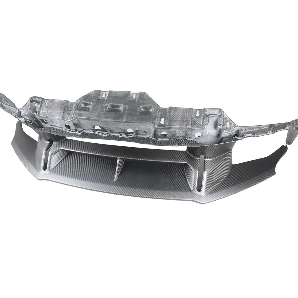 Dry Carbon Fiber OEM Style Replacement Front Lower Lip - Lamborghini Huracan STO