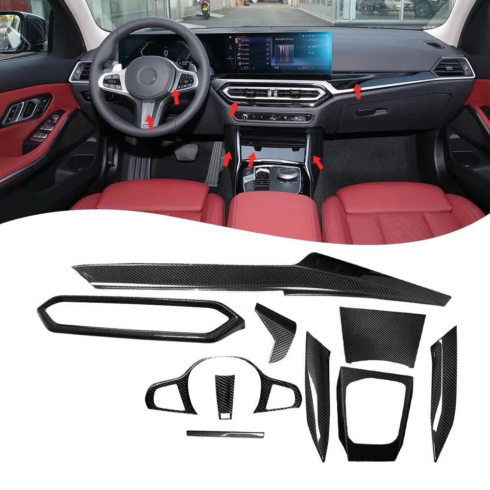Carbon Fiber Full Interior Complete Kit - BMW LCI G20 3 / G22 4 Series LCI