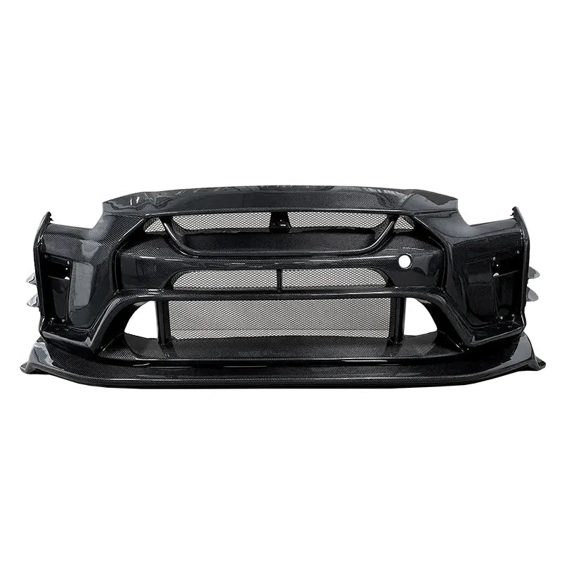 Carbon Fiber VRS Style Front Bumper w/ Front Lip - Nissan GTR R35
