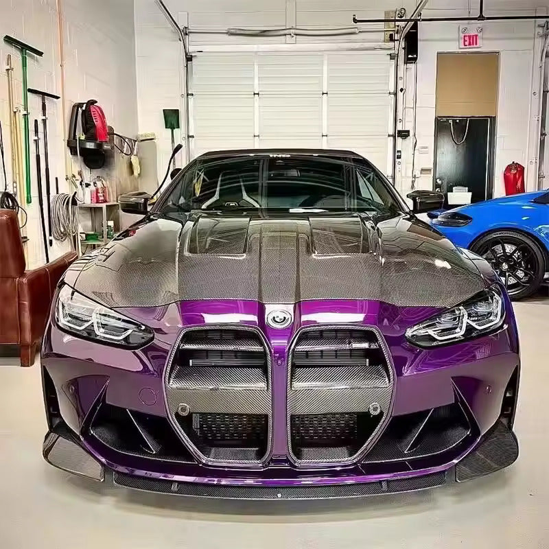 Prepreg Carbon Fiber AN Style Hood Replacement - BMW G80 M3 & G82 / G83 M4