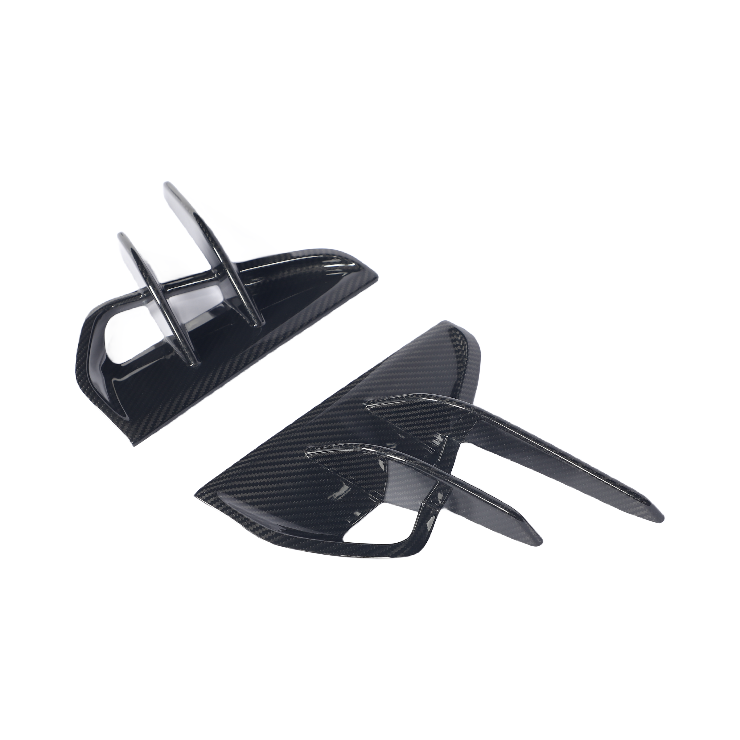 Carbon Fiber Aero Front Side Air Duct Vents Trim - Audi RS3 8.5Y 2025+