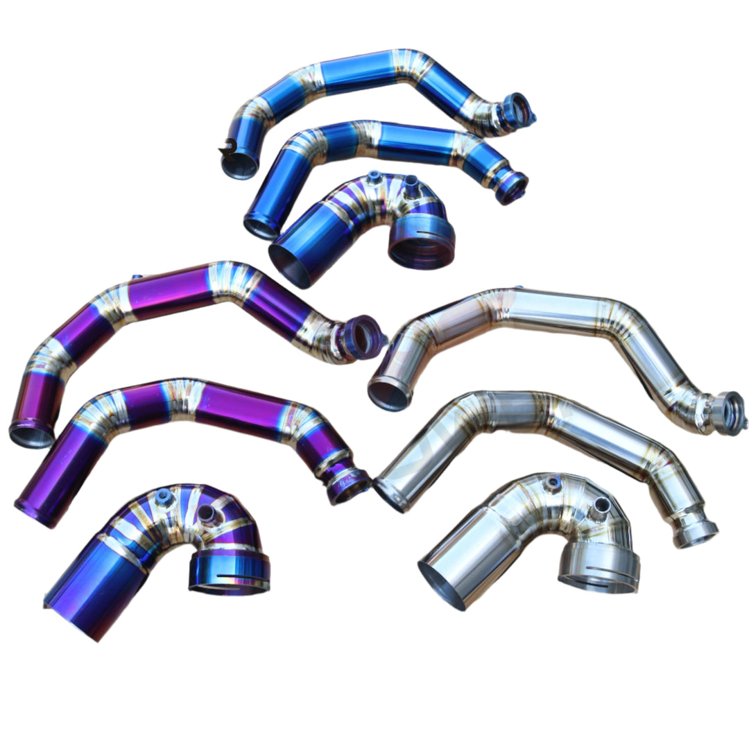Titanium Charge Pipe Kit  - BMW S55 M3/M4/M2C F80/F82/F83/F87