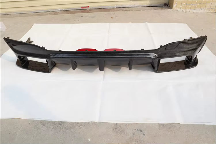 3D Style Carbon Fiber Rear Diffuser - BMW F90 M5
