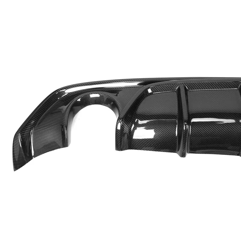 Carbon Fiber Rear Diffuser w/ LED Light -  Infiniti Q60 2016-2022