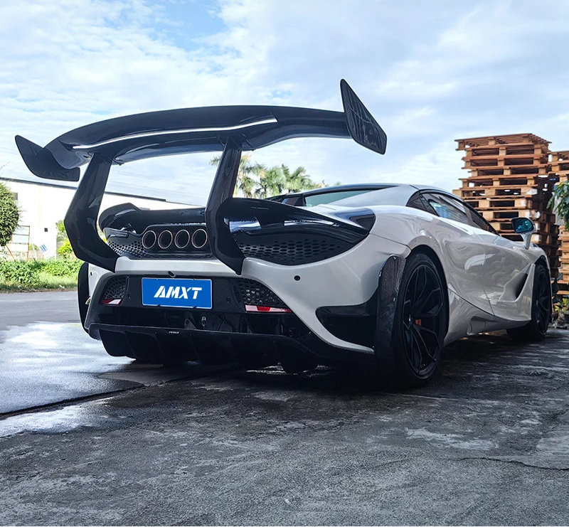 McLaren 720s/765LT Carbon Fiber Chassis Mount Wing
