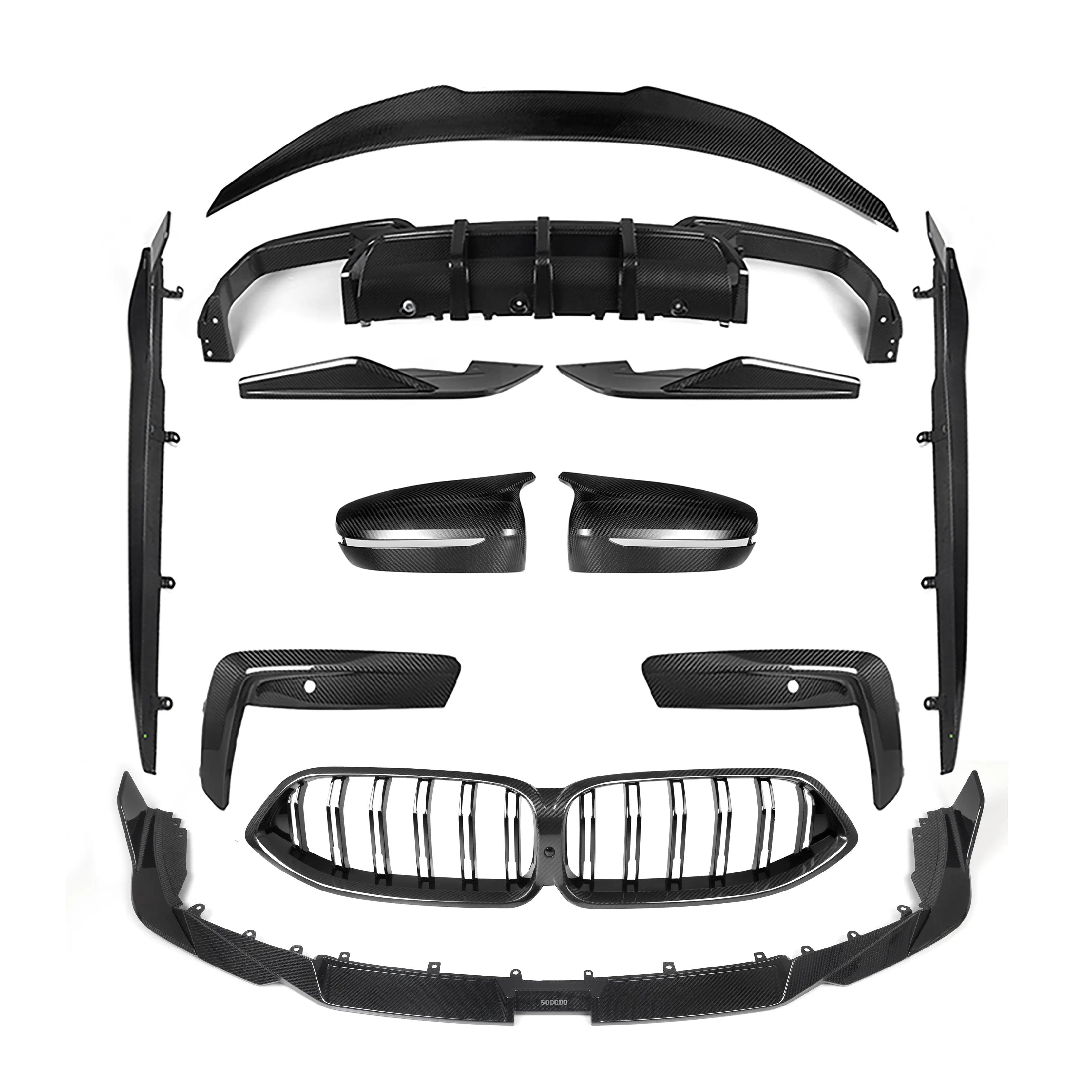 Carbon Fiber SOOQOO Style Body aero Kit - BMW M8 F91 F92 F93 2019-2023