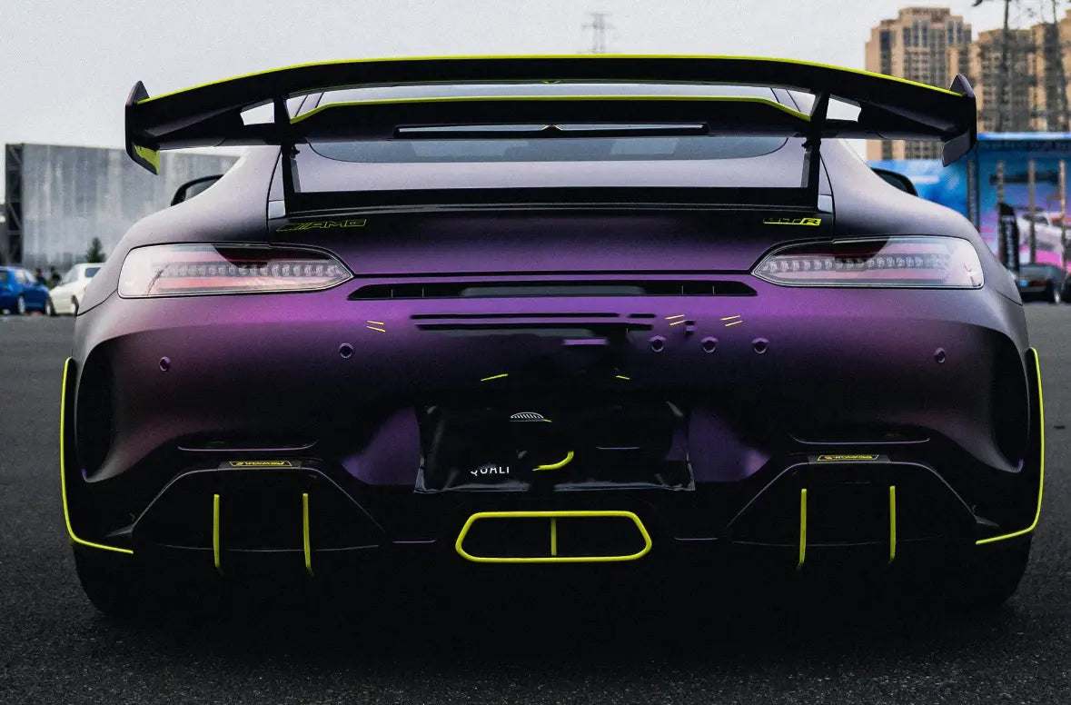 V2 Carbon fiber Performance Aero Wing - 2015-2021 Mercedes Benz AMG GT/GTS/GTC Coupe