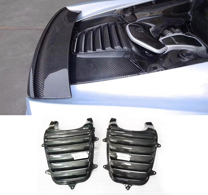 Carbon Fiber Bonnet Hood Engine Cover - Mclaren MP4 12c / 650