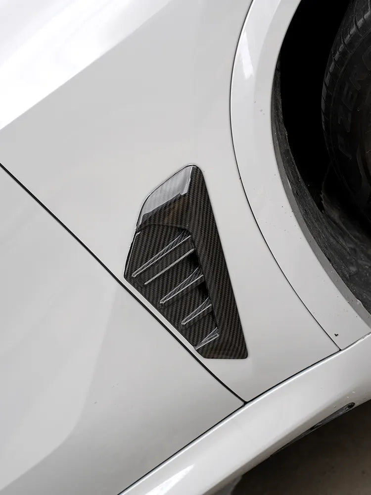 Carbon Fiber MP Style Side Fender Gills Trim - BMW X5 G05 LCI 2024+