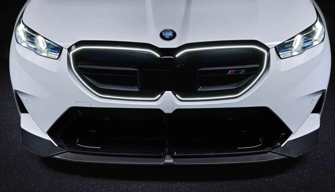 Prepreg Carbon Fiber SQ Front Splitter Lip - BMW M5 G90 G99 4-Door 2025+