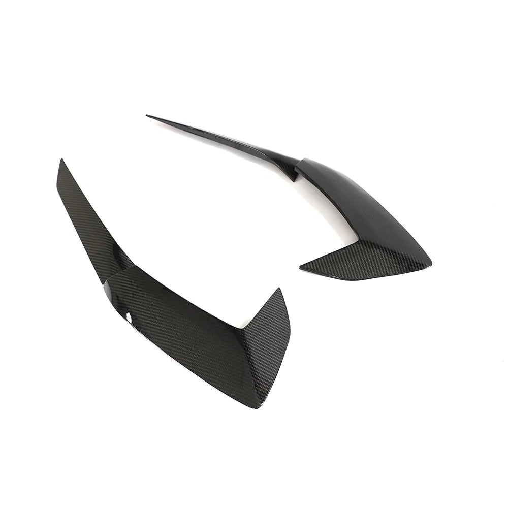 Carbon Fiber Side Fender Vent Door Garnish Trim - Corvette C8