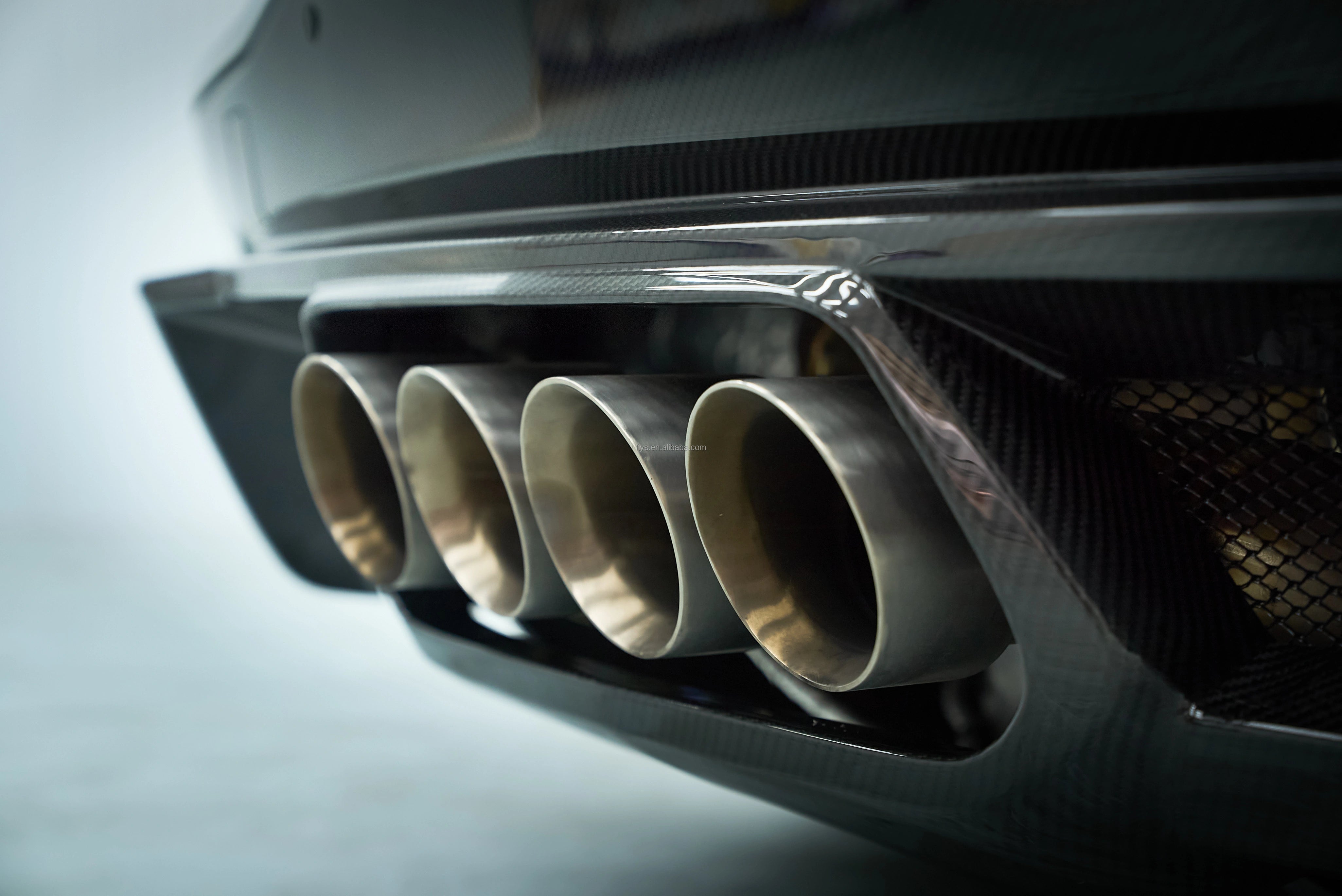 Carbon Fiber ZR Style Carbon Fiber Diffuser - Corvette C8