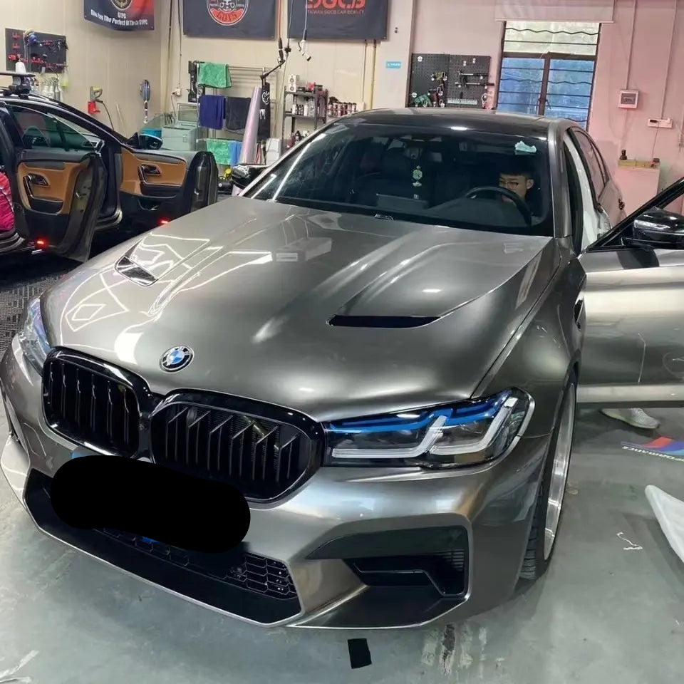 Aluminum CS Style Engine Hood Bonnet - BMW F90 Series / G30 5 Series