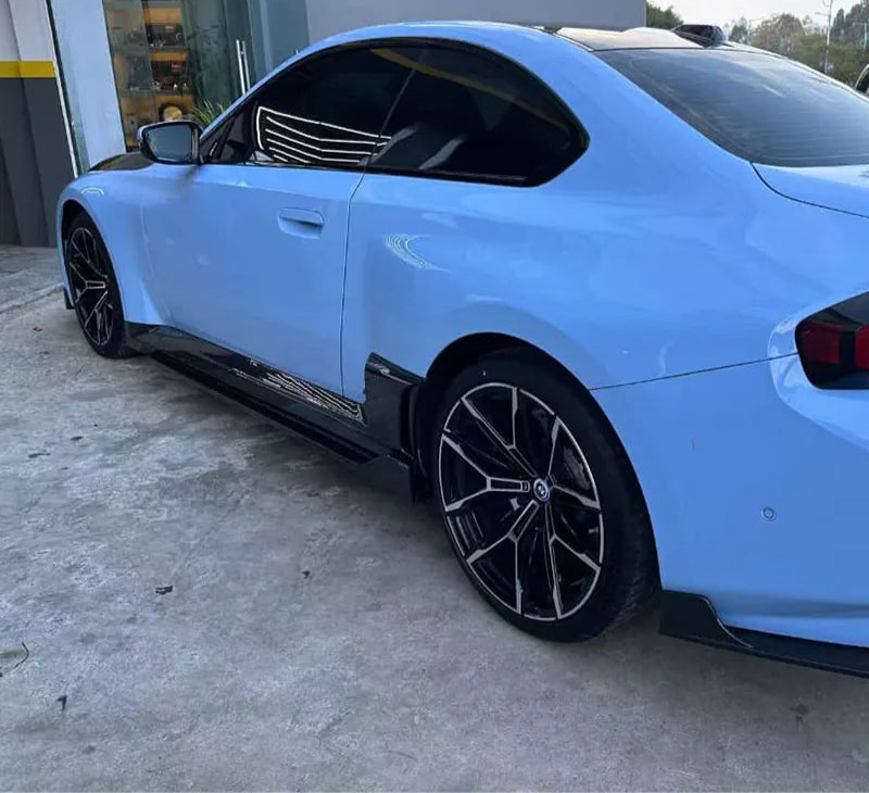 Prepreg Carbon Fiber PT Style Side Skirt – BMW M2 G87