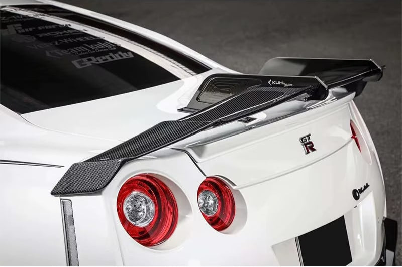 Carbon Fiber KUHL STYLE Rear Spoiler Wing - Nissan GTR R35 2008-2018