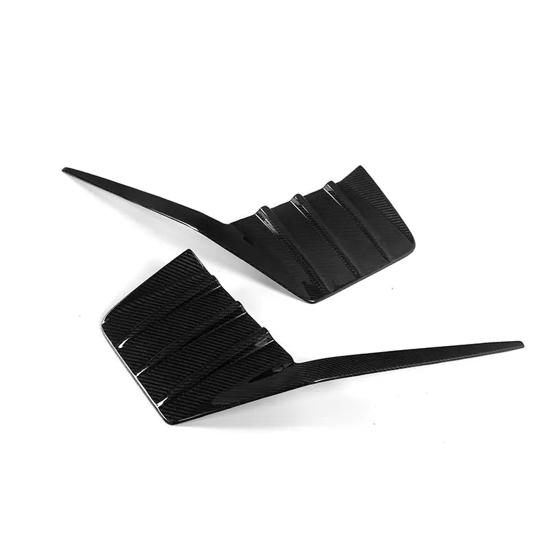 Carbon Fiber M Performance Style Rear Bumper Insert Trim Set - BMW G87