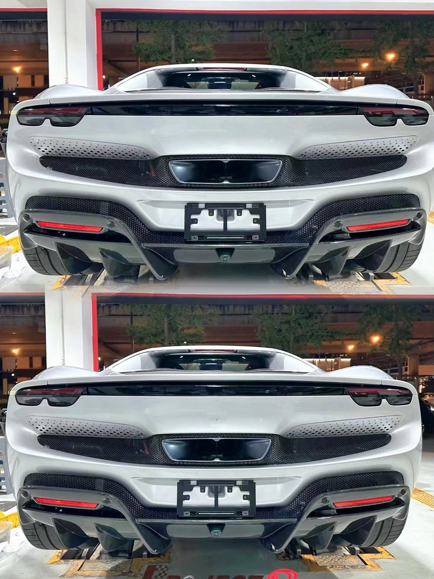 Prepreg Carbon Fiber OEM Style Aero kit - Ferrari 296GTB