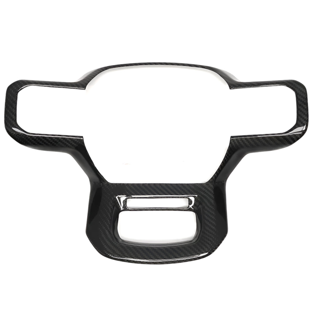 Carbon Fiber Steering Wheel Trim - Ford F150 Raptor 2021-23
