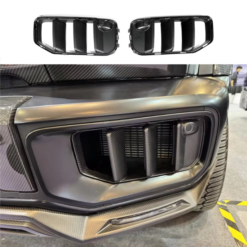 Carbon Fiber Front Bumper Air Vent Replacement - Mercedes G Wagon G Class W465 G63 2024+