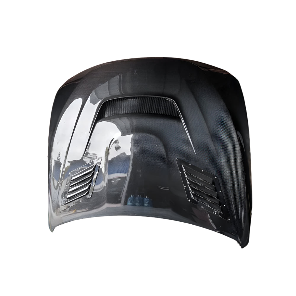 Carbon Fiber V Style Vented Front Hood - BMW F82 M4 2015-20