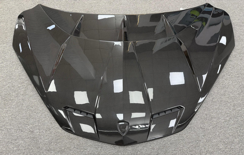 Carbon Fiber Hood Bonnet 10 Style Cover Replacement - Lamborghini Revuelto