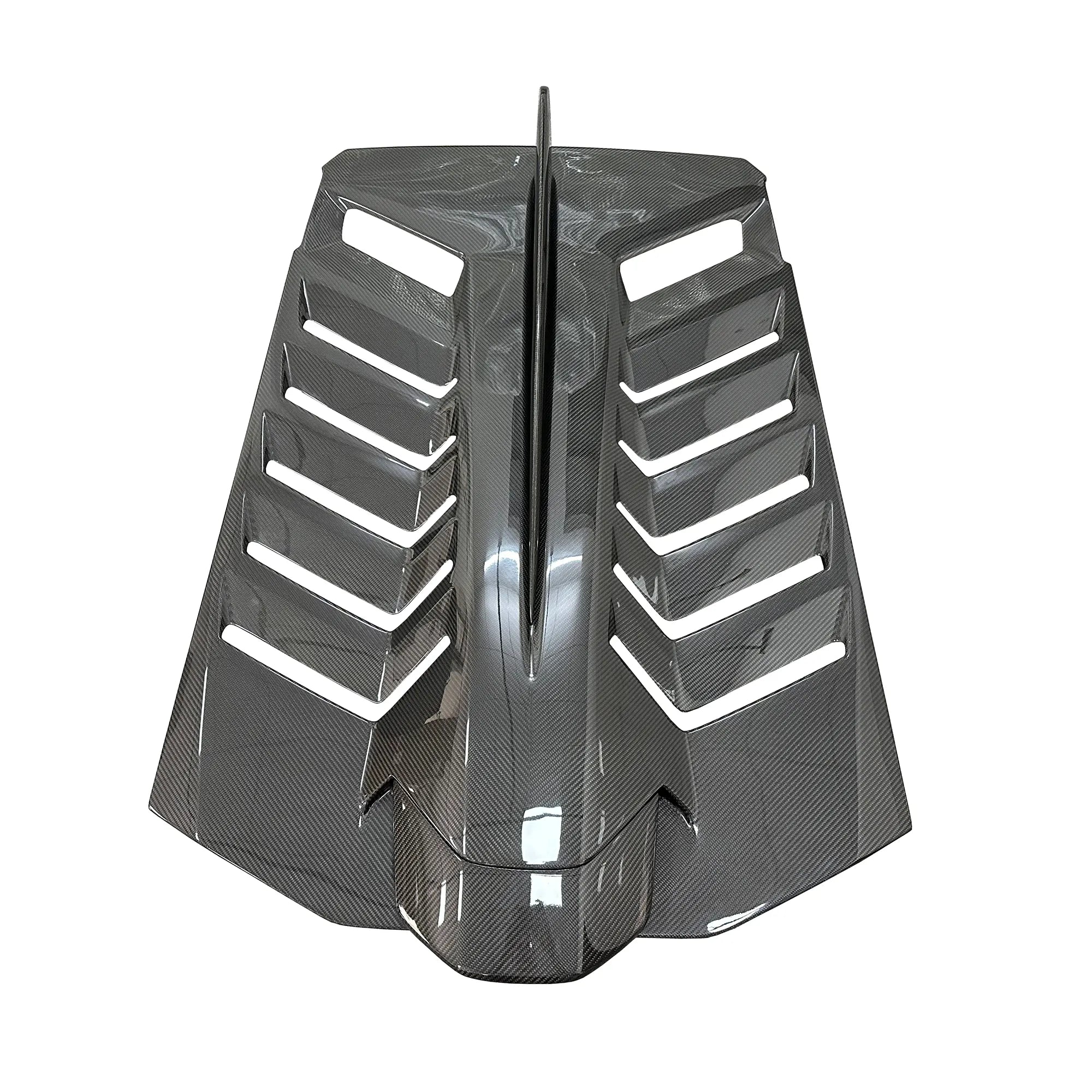 Carbon Fiber STO Style Rear Engine Hood Bonnet Cover Replacement - Lamborghini Huracan LP580/LP610/EVO