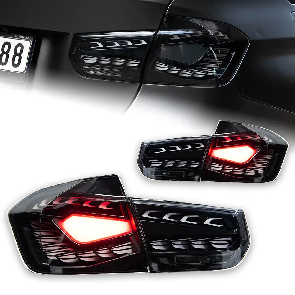 GTS Dragon Scale Taillights V4 plug n play - BMW F30 3 series / F80 M3