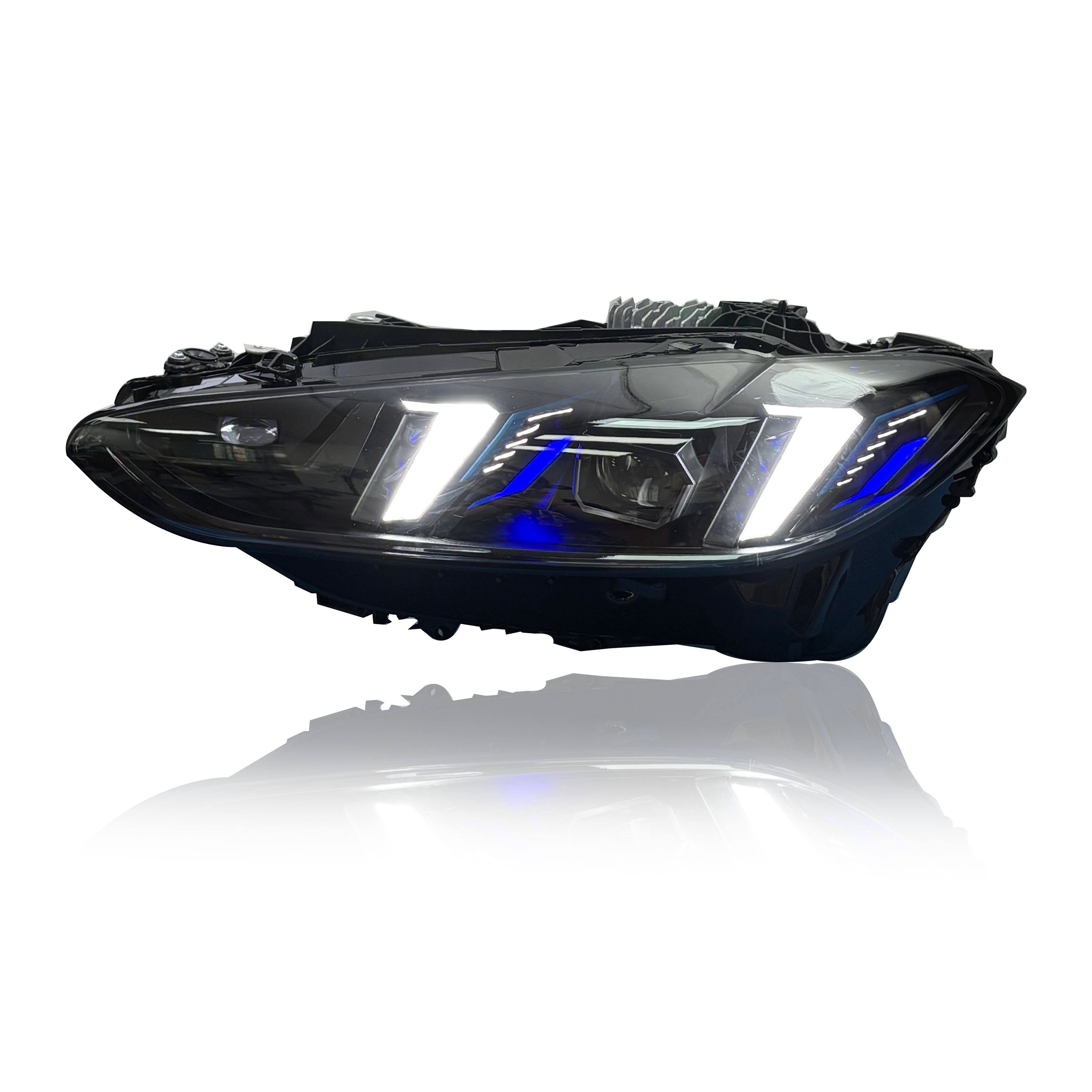 Facelift Snake Eyes yellow/ white switchable DRL Headlight Upgrade - G8X G80 M3 G82 M4 / G22 & G26 4 Series