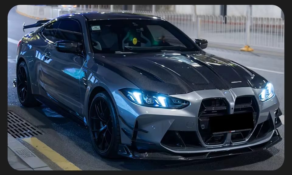 Facelift Snake Eyes yellow/ white switchable DRL Headlight Upgrade - G8X G80 M3 G82 M4 / G22 & G26 4 Series