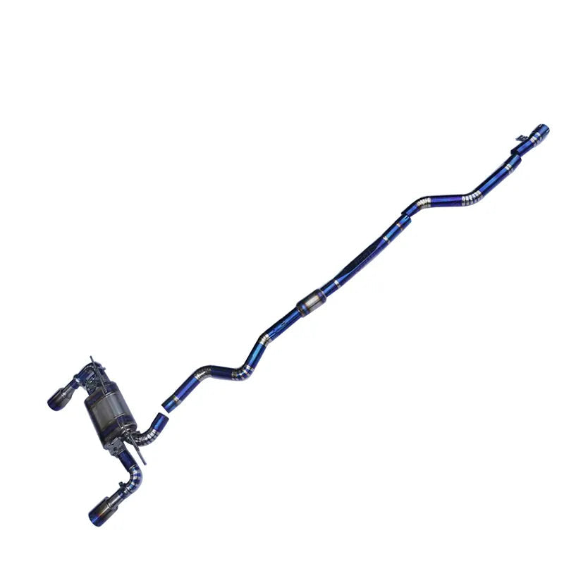 Titanium Performance Valved Exhaust Cat Back System - BMW F30 340i