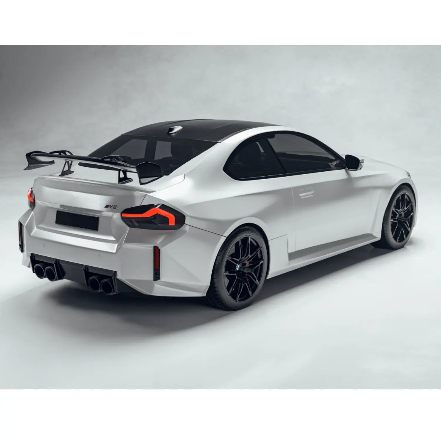 Prepreg Carbon Fiber J Rear Trunk Wing - BMW M2 G87
