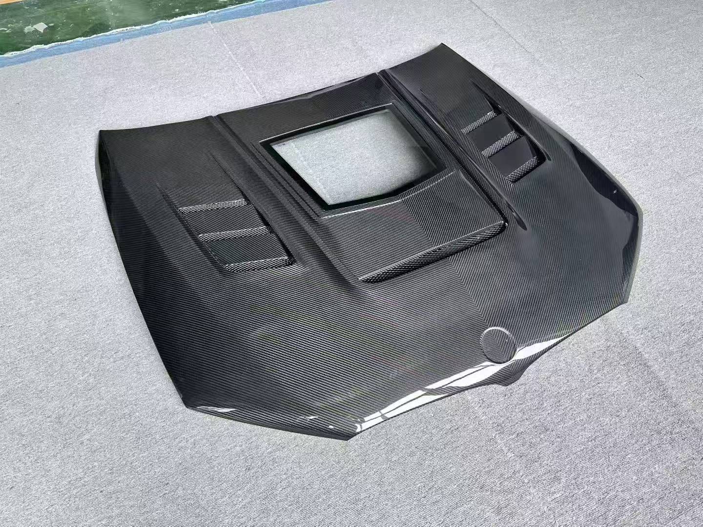 Carbon Fiber Engine Hood Bonnet w/ Transparent window - BMW 5 Series F90 M5