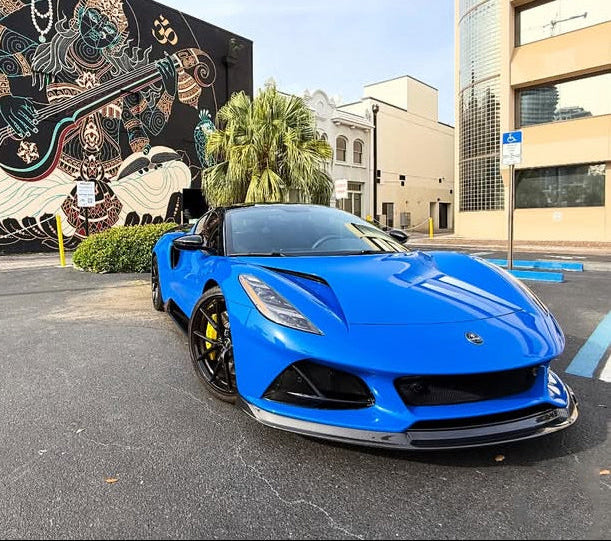 Carbon Fiber V Style Front Lip - Lotus Emira