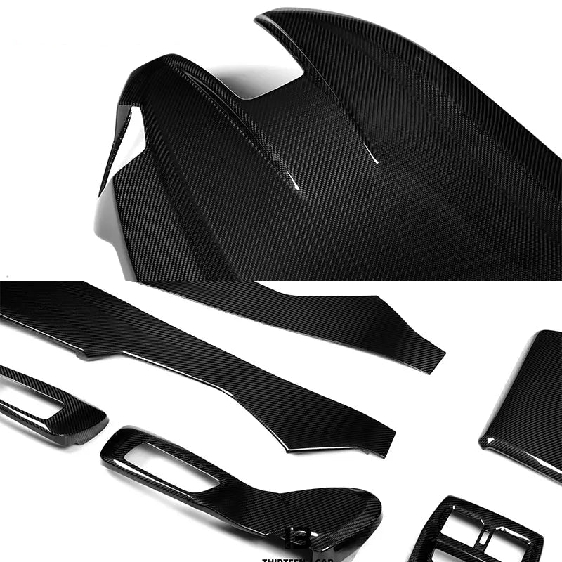 Prepreg Carbon Fiber Full Interior Panel Cover Kit - BMW M2 G87 M3 G80 G81 M4 G82 M440