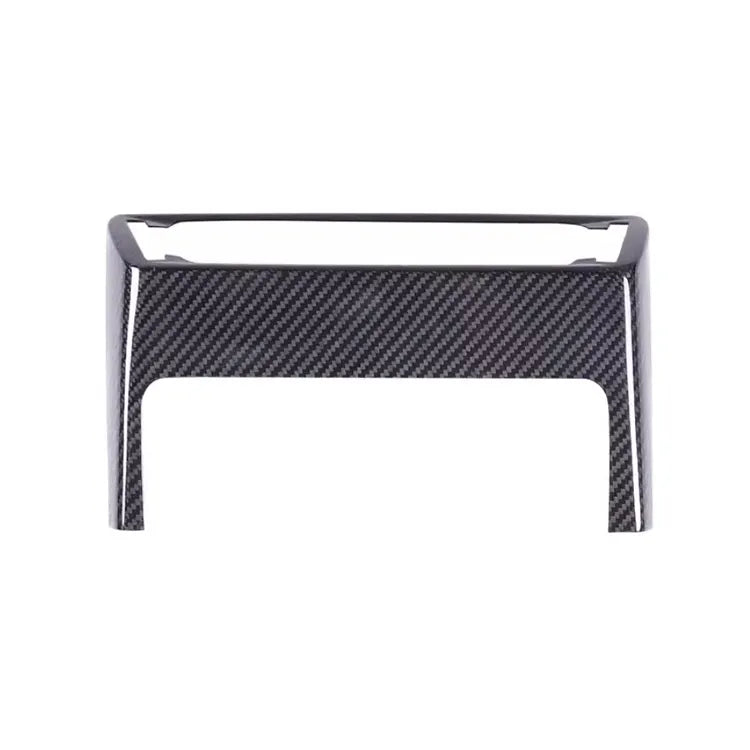 Carbon Fiber Center Console Air Conditioner Vent Panel Trim - Porsche 911 2019-2024