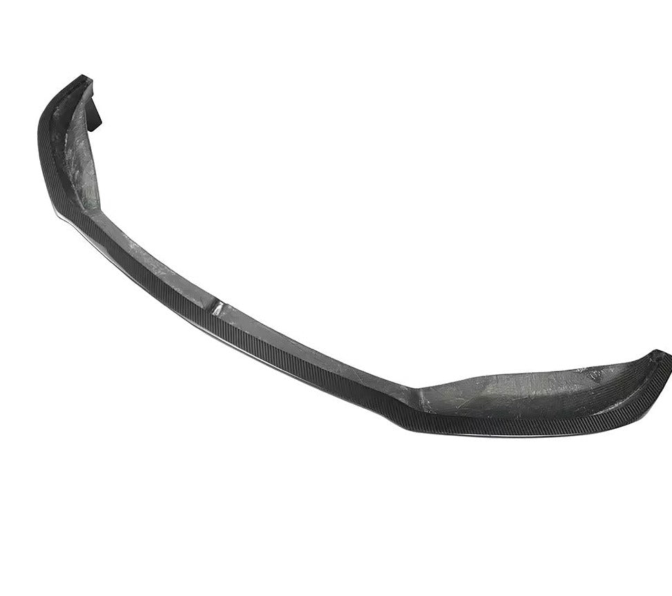 Carbon Fiber V Style Front Lip - Tesla Model 3