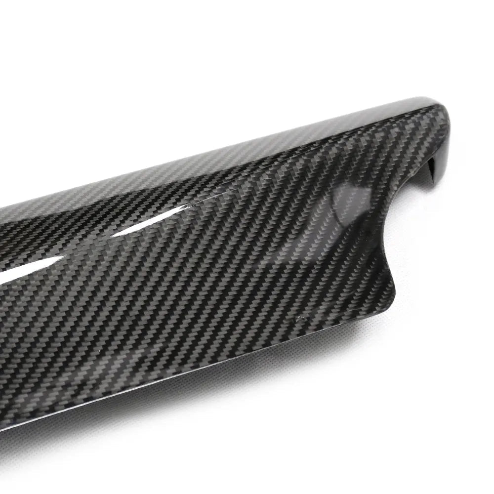 Prepreg Carbon Fiber C Style Side Skirt extension - Tesla Highland Model 3