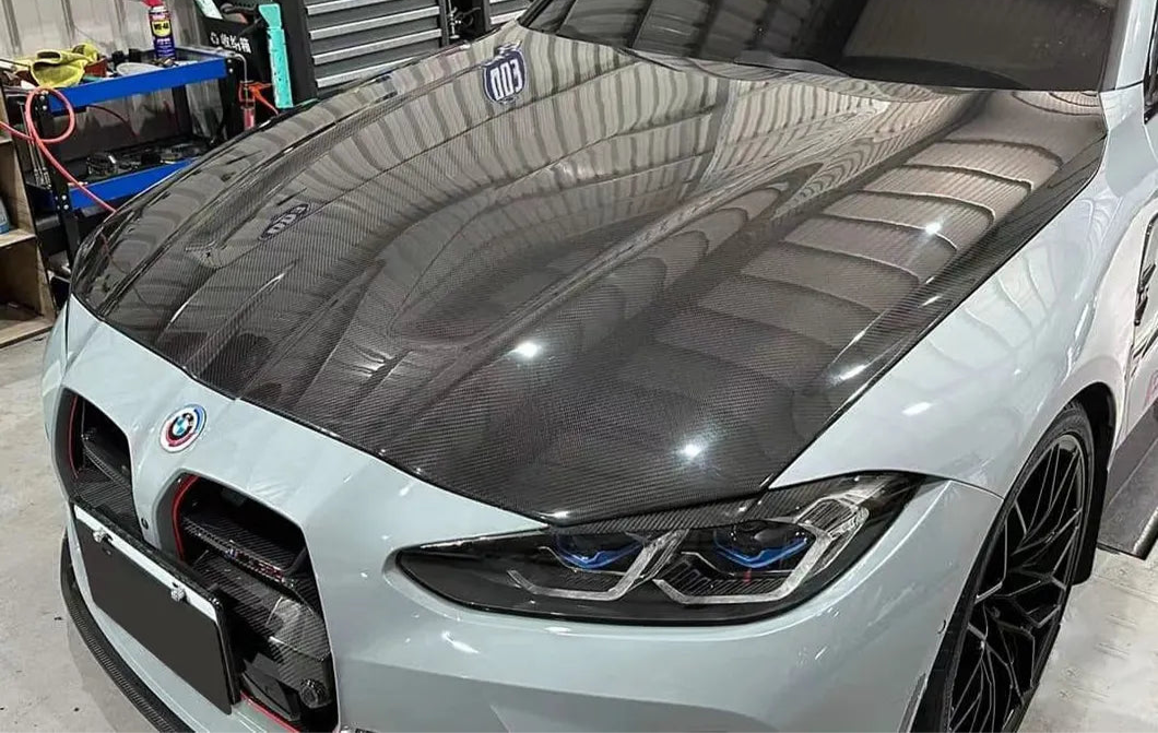 Prepreg Carbon Fiber OEM Style Front Engine hood - BMW M3 G80 M4 G82 G83