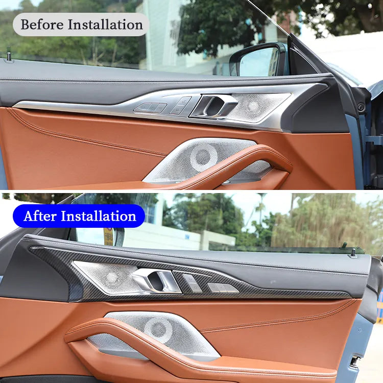 Carbon Fiber Interior Door panel - BMW 8 Series G14 G15 G16 2018-2023