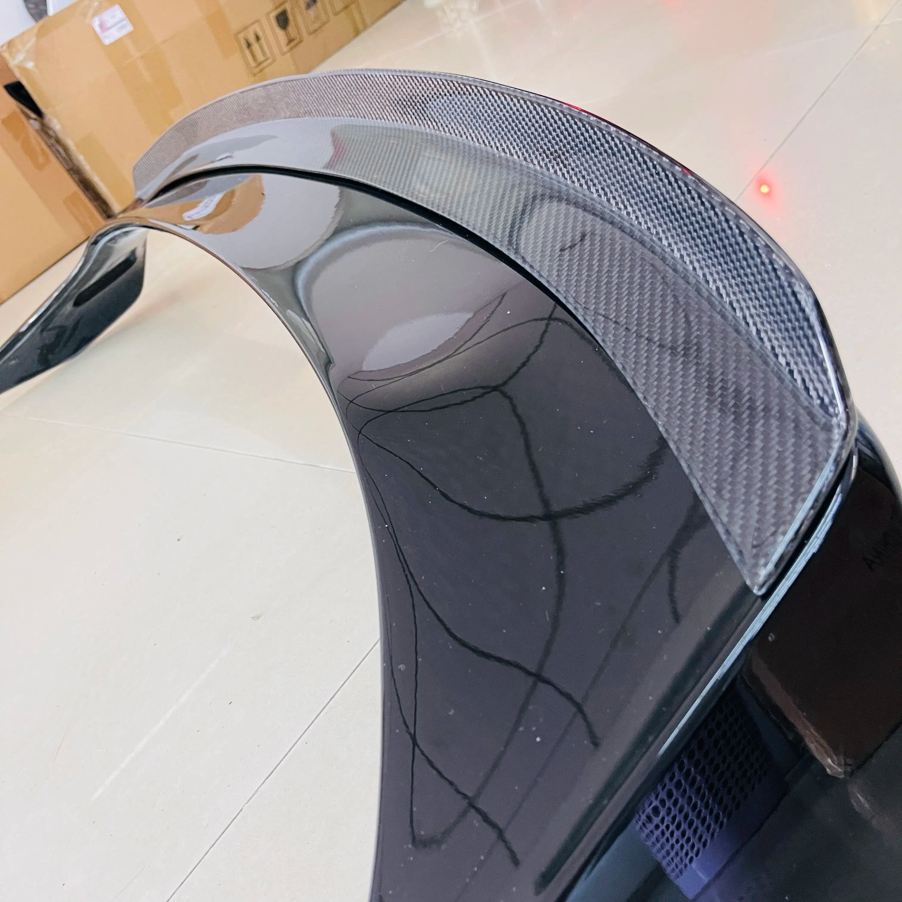 Carbon Fiber Gurney Flap Spoiler for wing - 2023 Honda Type R FL5