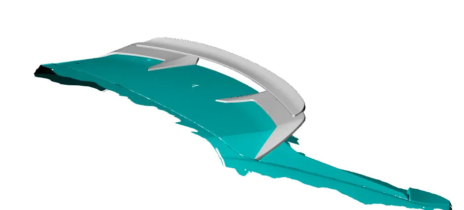 Carbon Fiber Roof Spoilers (3pc)-  Audi RSQ8 SUV Sport 2020-2023