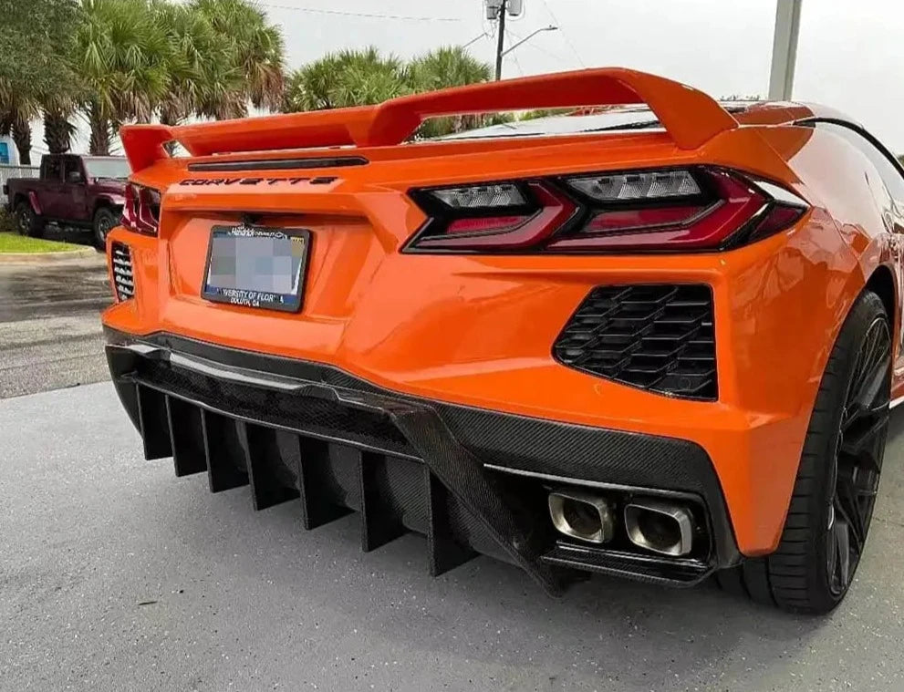 Carbon Fiber Diffuser V2 - Corvette C8